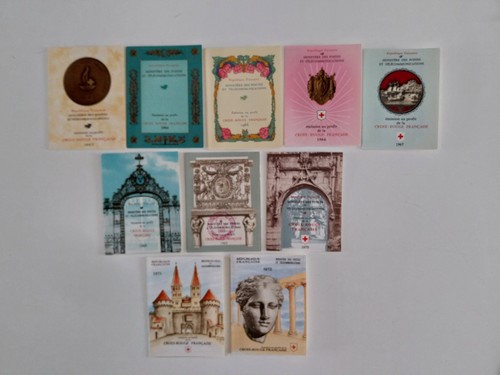 Lot carnet croix rouge - carnet,