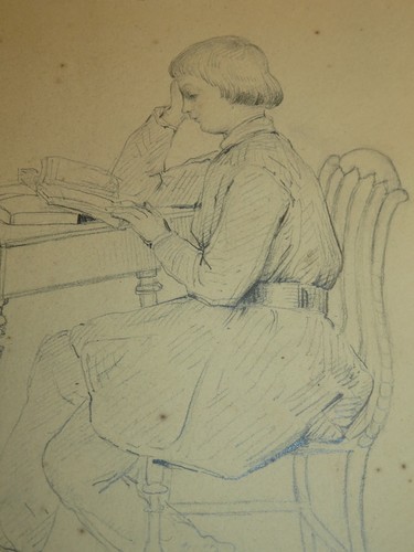 Ecole francaise xix - ecole, dessin