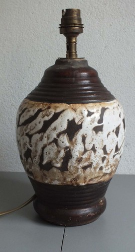 Ancien pied lampe - design, en