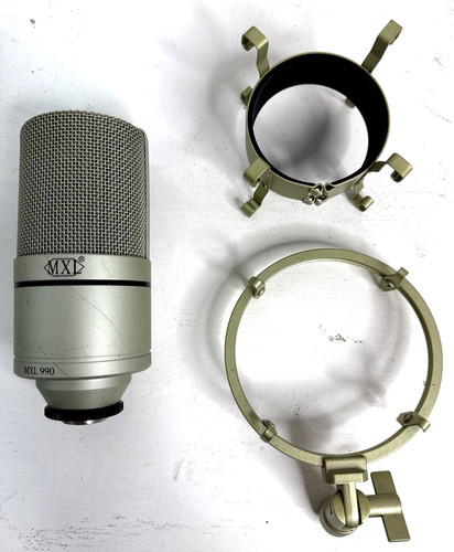 Mxl 990 studio condenser - mxl,