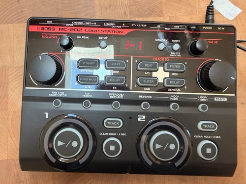 Boss 202 multi effects - rc-202, dj