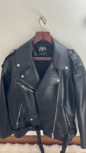 Veste cuir zara - en,
