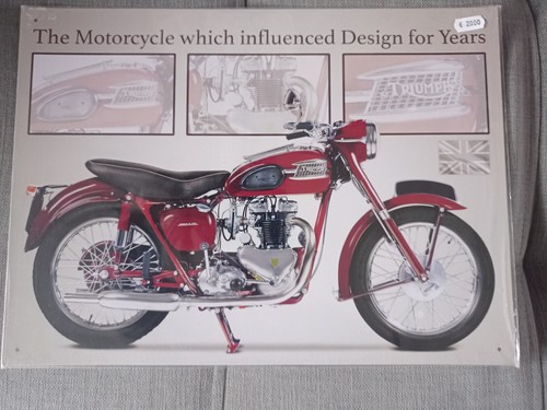 Plaque publicitaire moto - publicitaire,