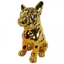 Statue en résine bouledogue