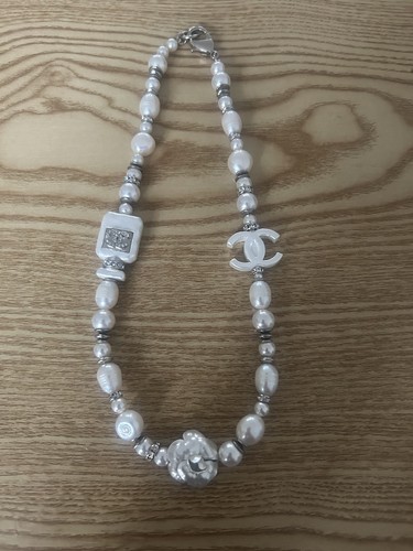 Collier chanel perles - chanel,