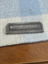 Unknown Vintage Tone Bar Lap Steel Dobro Hawaiian Guitar  Hatched Grip RARE !!!!