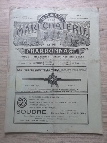 1924 le moniteur de - du, 12/10/1924;