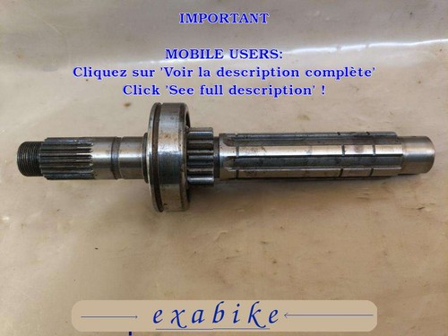 Arbre primaire boite a - arbre,