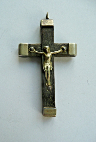 Ancien pendentif croix en - ancien,