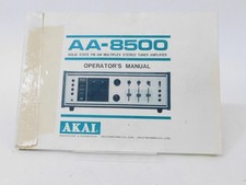 Akai AA-8500 Multiplex Stereo Tuner Amplifier w/ Schematics (original)