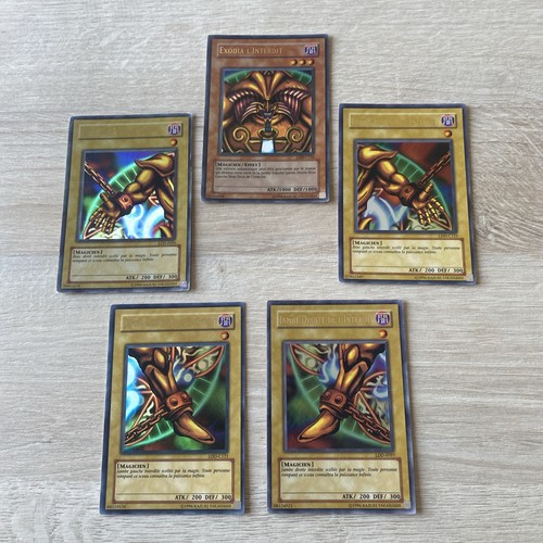 Carte yugioh ensemble exodia - carte,
