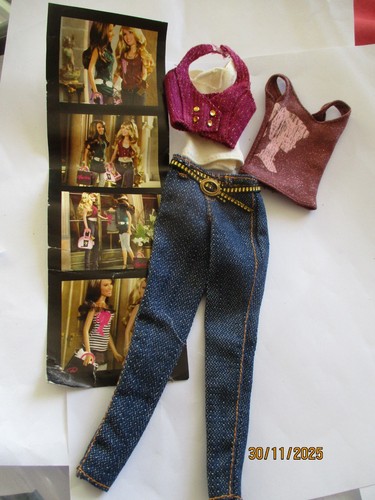 Tenue pour poupée barbie - pour,
