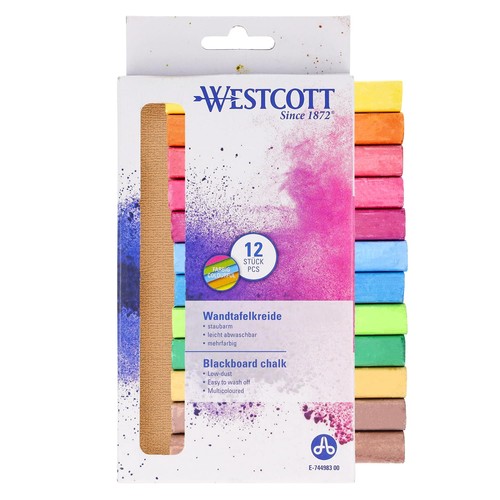 Craie pièces multicolore - 12,