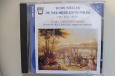 CD Trois siècles de mélodies