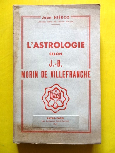 Jean hièroz astrologie - hièroz, l'astrologie