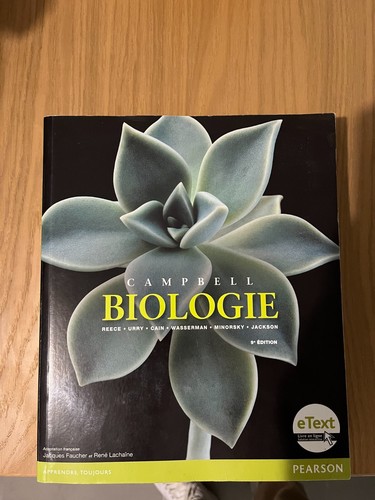 Livre biologie campbell - livre,