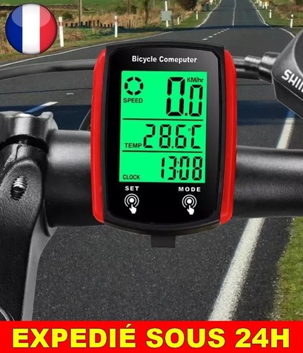 Ordinateur vélo filaire - ordinateur,