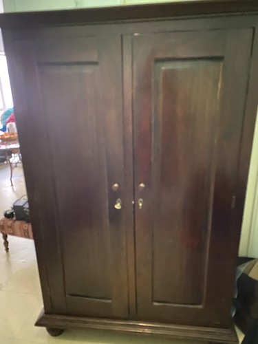 Armoire teck penderie - armoire, en