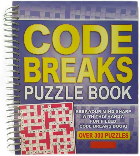 Code breaks puzzle book livre - code,