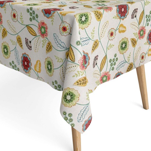 Nappe jacquard coton enduit - jacquard,