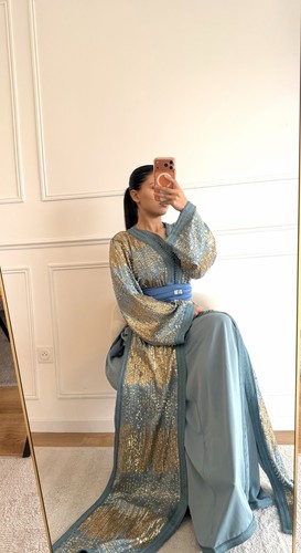 Takchita sequin bleu canard - sequin,