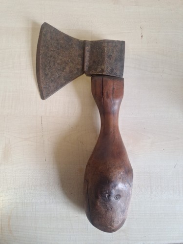 Antique carpenter axe - axe, folk
