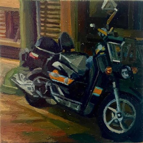Huile sur toile - , signée