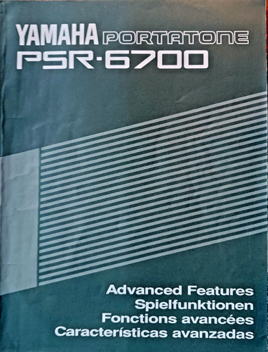 Yamaha psr 6700 workstation - yamaha, psr-6700