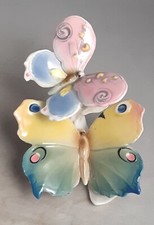 KARL ENS PORCELAIN  BUTTERFLY FIGURINE 4”- GERMANY EXC.