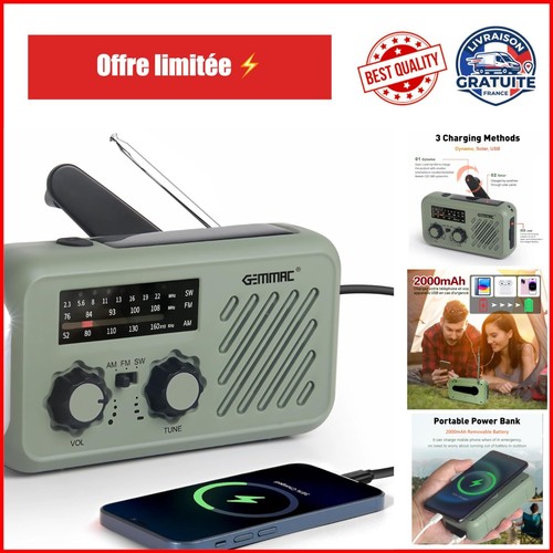 Radio portable urgence am - radio,