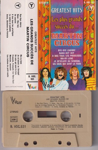 Martin circus rare - rare, k7