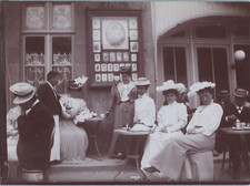France, Terrasse d'un café