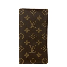 Louis Vuitton Monogram Porte Cartes Credit Yen Bifold Long Wallet Brown/2BJ3858