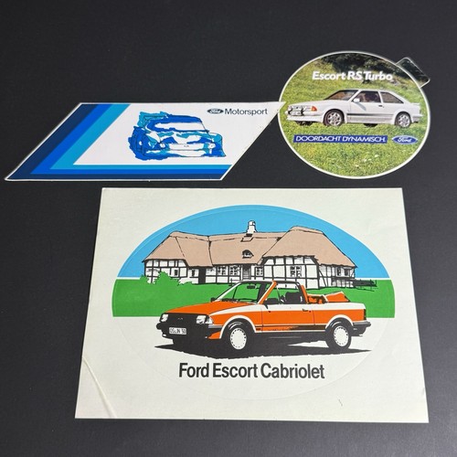 Ford escort cabrio - escort, rs
