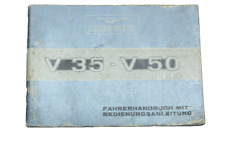 Moto Guzzi V 35 Pilote Manuel