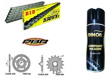 Transmission Suzuki GSF Bandit 600 DID VX3 Chaîne Couronne Pignon X Moto Spray