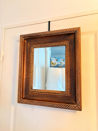 Miroir murale rectangle doré - miroir,