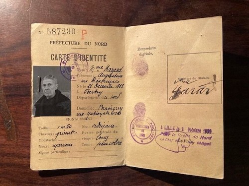 Carte identite departement - carte,