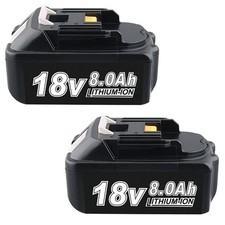 2x 18V 8AH batterie pour