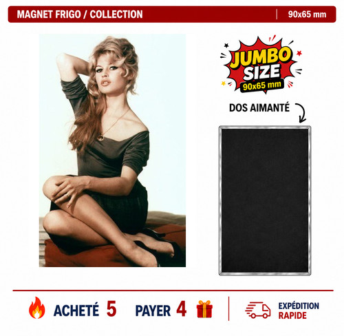 Magnet frigo brigitte bardot - frigo,
