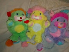 Peluche Popples /Lot de 3