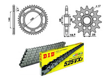 Kit/Transmission BMW F 800 R