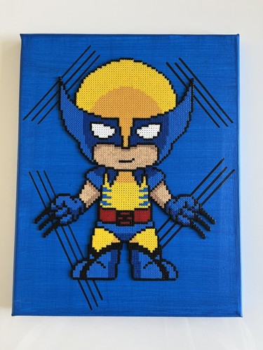 Pixel art perles a repasser - pixel,