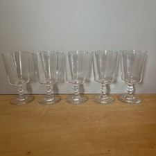 Lot 5 Verres à Pied Mirabeau En Cristal 20cl Cuisine Art De La Table