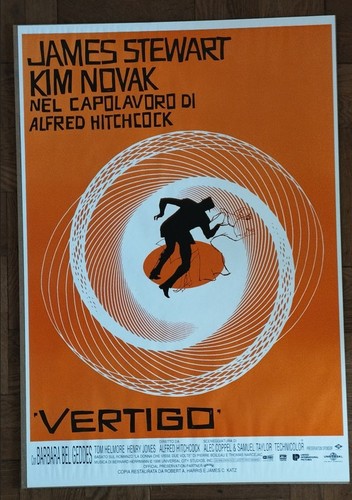 Affiche vertigo sueurs - affiche,