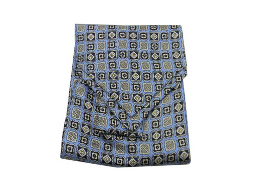 Ascot homme soie azzurro - ascot,