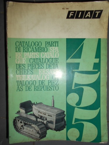 Fiat tracteur 455 - , chenillard