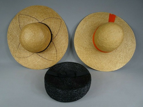 Lot chapeaux anciens en - lot,