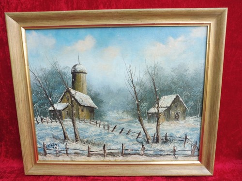 Beau tableau signé - tableau,