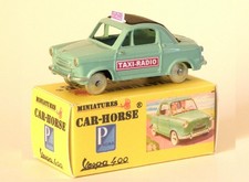 Car-Horse Vespa 400 taxi radio style Dinky cij jrd ancien stock